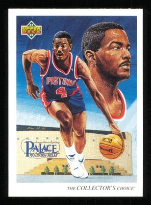 1992-93 Upper Deck #53 Joe Dumars  HOF Basketball PISTONS NM-MT - Image 1 of 3
