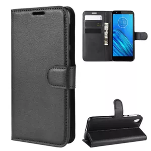 Funda/cubierta/soporte para tarjetas con soporte para soporte para ranura abatible para Motorola Moto E6 - Imagen 1 de 32