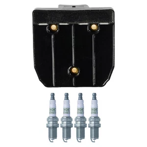 Bosch Ignition Coil NGK 4 Standard Spark Plug Kit For 318i Golf Jetta Integra L4 - Picture 1 of 1