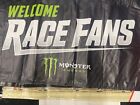 Monster Energy NASCAR Cup Series  36x58 inch Banner Garage Home Flag! Man Cave