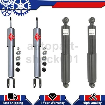 4 Amortiguadores delanteros traseros KYB puntales amortiguador para GMC Yukon XL 1500 5,3 L 2002 Foto 1 de 4