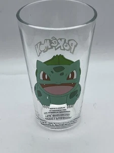 Nintendo Pokemon Tall Hi-Ball Drinking Glasses Bulbasaur 2021 15cm - Picture 1 of 3