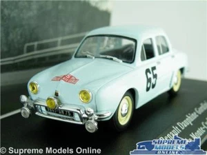 RENAULT DAUPHINE GORDINI MODEL CAR 1:43 1958 IXO ATLAS MONTE CARLO RALLY NO65 K8 - Picture 1 of 4