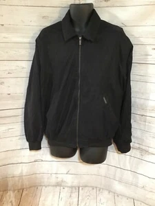 Weatherproof Men’s Jacket Zipper Front Long Sleeve Black Size M Medium - Picture 1 of 9