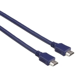 Cable audio/video HDMI Male/Male ver. 1.3 HighSpeed Shield FHD Blue 1,5m. HAMA - Zdjęcie 1 z 3