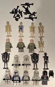 LEGO Star Wars 17 Minifigures Konvolut sw0537, sw0450, Clone Wars, Clone Trooper - Bild 1 von 2
