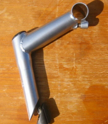 Chrome Steel Quill Stem 1-1/8 inch Fork (25.4 Quill Insert )x95-115mm- 10/100d-G - Image 1 of 4