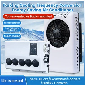 12000BTU 12V Truck Cab Air Conditioner Split AC for Semi Trucks Bus RV Caravan - Picture 1 of 15