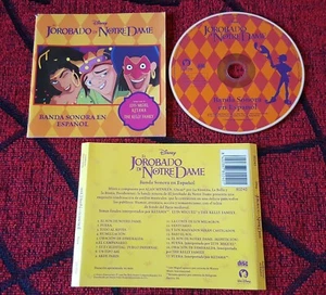 THE HUNCHBACK OF NOTRE DAME **Soundrack In Spanish** 1996 RARE CD LUIS MIGUEL - Picture 1 of 2