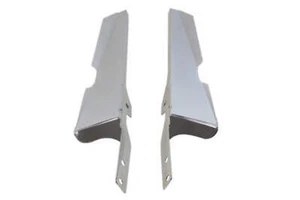 Chrome Windshield Deflector Set For Harley-Davidson Softail 1986-2017 - Picture 1 of 2