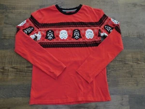 Camiseta STAR WARS Dark Holiday Helmets LS DARTH VADAR STORMTROOPER Disney - Imagen 1 de 5
