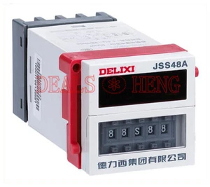 1PCS Delixi JSS48A 0.01s-99h99min Time Relay 24VAC/DC NEW - Picture 1 of 5