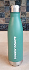 Dunkin Donuts Stainless Steel Water Bottle Green 17oz Hydration Collection