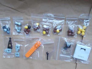 NEW LEGO MINIFIG HEADS BLANK PACK OF 5 BROWN MIXED STAR WARS CHOOSE WHICH U WANT - Picture 1 of 17