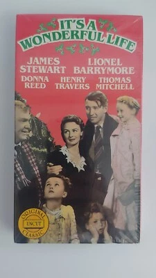Frank Capra's It's a Wonderful Life VHS Tape 1946 Black & White Sealed VGT 5001 - Image 1 of 3