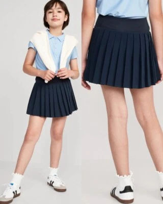 Old Navy Kid Girls High-Waisted Pleated Performance Skort Size XXL Plus (18) - Image 1 of 4