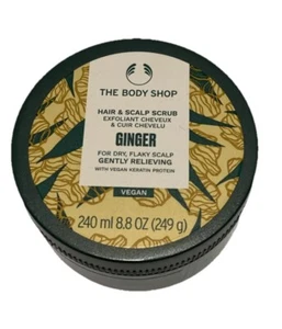 Ginger Hair & Scalp Scrub 240ml The Body Shop Dry Flaky Exfoliant Vegan Keratin - Picture 1 of 5