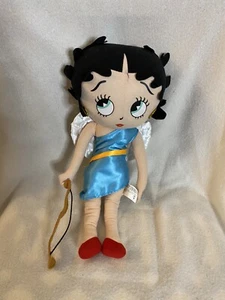Betty Boop Blue Cupid Plush Stuffed Animal Toy Kellytoy Sugar Loaf 16" 2015 - Picture 1 of 7