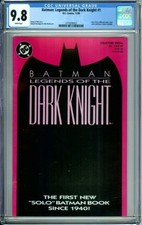 BATMAN: LEGENDS OF THE DARK KNIGHT 1 CGC 9.8 WP RED COVER VARIANT NEW CGC CASE