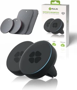Porta Cellulare Auto, Supporto Telefono Magnetico, 360 Gradi Di Rotazione Porta - Foto 1 di 12