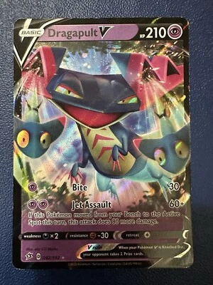 Dragapult V 092/192 Swsh02: Rebel Clash Holo - Image 1 of 2