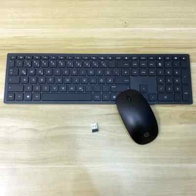 2.4G Wireless Keyboard Mouse Kit Combo for HP Pavilion 800 German French Belgium - Image 1 of 4