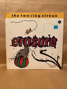 The Two-Ring Circus by Erasure #25667 Vinyl 45 RPM LP 1987 PROMO SIRE Records - Picture 1 of 8