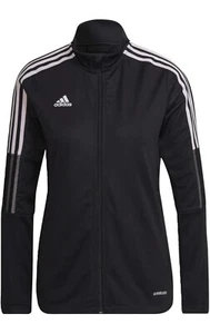 Adidas Womens Tiro 21 Track Jacket XL Clear and Pink Lightweight Athletic Zip - Picture 1 of 5
