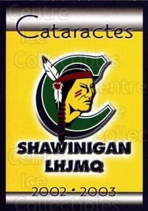 Cataratas Shawinigan 2002-03 #25 lista de verificación - Imagen 1 de 1