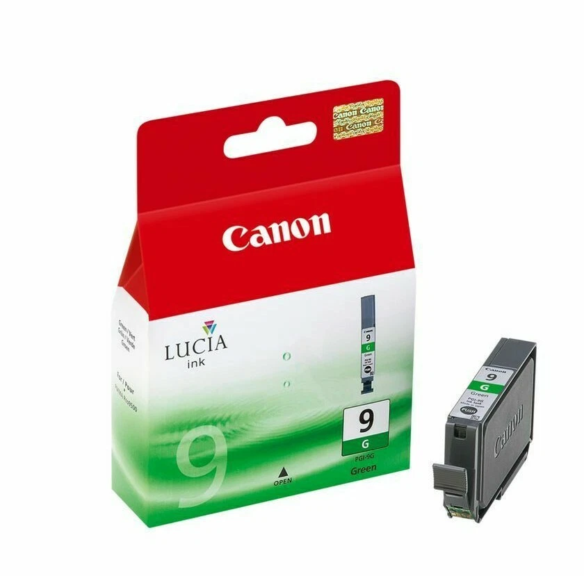 LOT Original Canon PGI-9 Ink Cartridge Green for PIXMA MX7600 Pro 9500 PGI-9G - Image 1 of 1