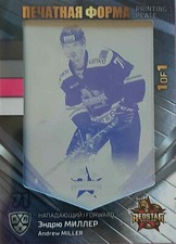 2019-20 Sereal KHL Printing Plate #LDR-PRI-M144 Andrew MILLER 1/1