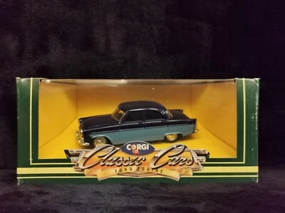 Corgi Classic Cars Ford Zodiac Diecast Model Collectors Vehicle Mint - Image 1 of 4