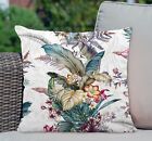 NightComfort 100% Cotton Cushion Cover & Pad for Indoor & Outdoor Use 45x45cm