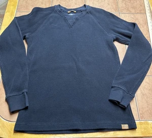 L.L. Camisa Bean Signature Para Hombres Waffle Manga Larga Talla Mediana Calce Ajustado Térmica Negra - Imagen 1 de 8