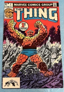 Cosa #1 Vol. 1 cómic de Marvel Comics 1983 primera aplicación grado superior - Imagen 1 de 12