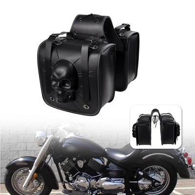 Motorcycle Saddle Bag Wearproof Fit For Suzuki M109R Boulevard Panniers * Foto 1 de 4