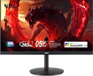 Acer Nitro XV2 - 27in Monitor 2560x1440 240Hz 1ms 400Nit - Afbeelding 1 van 5