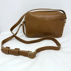 Portland Leather Goods Crossbody Purse Handbag Shoulder Bag Brown Leather PLGs - Picture 1 of 15