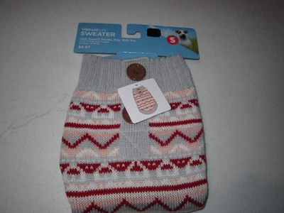 Suéter Vibrant Life Cat Dog Mascota Talla Pequeña 10-20 lb. Mascotas Pug Shih Tzu Terrier Foto 1 de 4