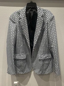 mens western blazer sport coat XXL geometric aztec - Picture 1 of 11