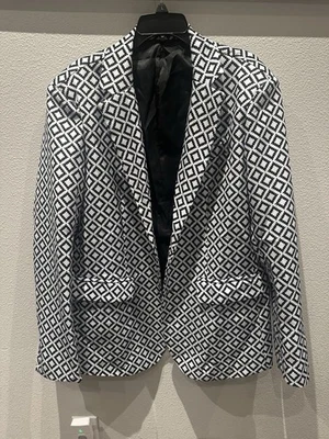 mens western blazer sport coat XXL geometric aztec - Image 1 of 4