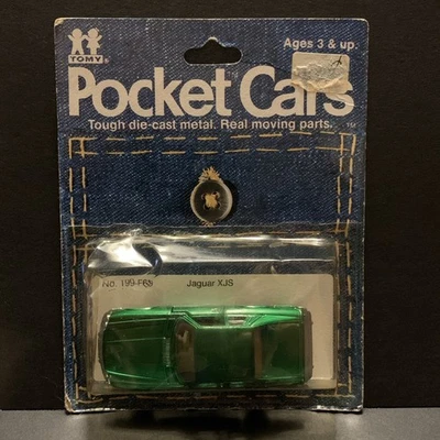 🔥Винтажный Tomica Jaguar XJS 1/67 из Японии F68 1978 жемчужно-зеленый литой РЕДКИЙ  - Изображение 1 из 4