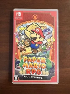 Paper Mario RPG The Thousand-Year Door Nintendo Switch RPG Juego de Aventura Jap 16 - Imagen 1 de 3