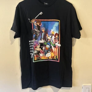 Disney Kingdom Herzen Grafikdruck T-Shirt Größe M 100% Baumwolle - Bild 1 von 7