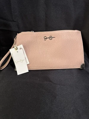 Jessica Simpson Frankie wristlet Powder Blush NWT - Image 1 of 2
