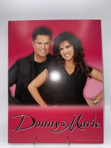 "Programa de conciertos Donny & Marie Osmond Vegas 2008, 38 páginas color brillante, 8,5 x 11""" - Imagen 1 de 7