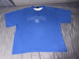 Vintage 2000s Starter Kentucky Wildcats UK Logo T-Shirt Blue Men’s 2XL  - Bild 1 von 12