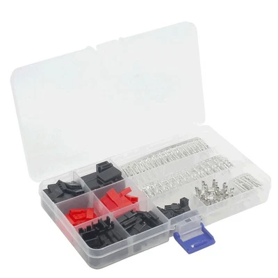 105Pcs Servo Plug Male Female JST JR Connector Crimp Pin Wire for RC Car Boat q - Image 1 of 4