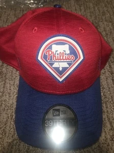 Philadelphia Phillies MLB NE 2024 Clubhouse Flex-Fit Hat sz L- Xl Red - Picture 1 of 2