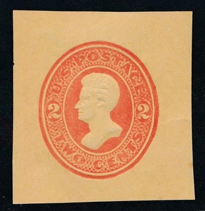 UNITED STATES (US) W148 UNUSED VF 2c CUT SQUARE - Picture 1 of 2